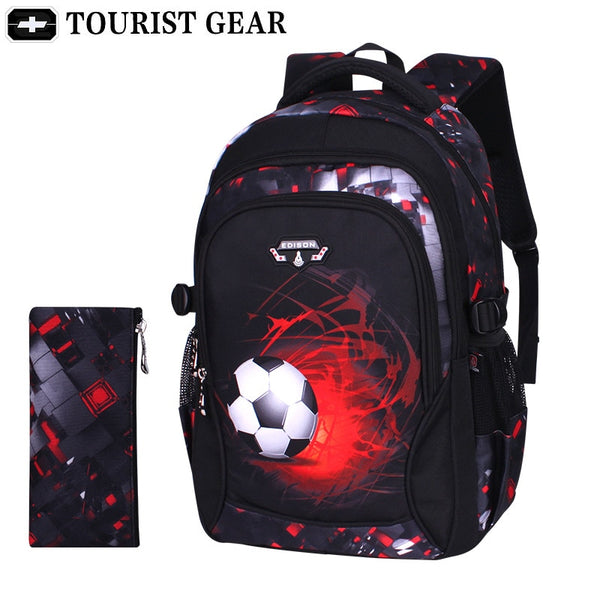 printing football schoolbag
