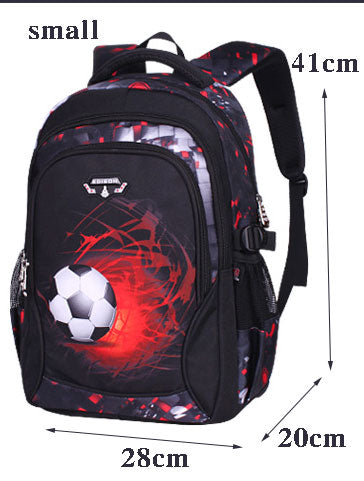 printing football schoolbag