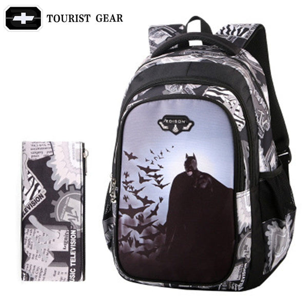 printing schoolbag batman