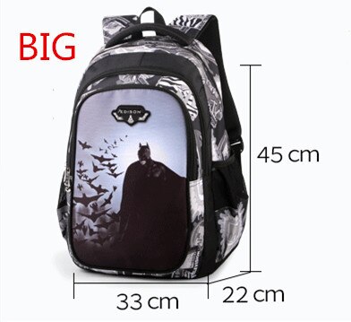 printing schoolbag batman