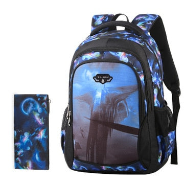 printing schoolbag spiderman