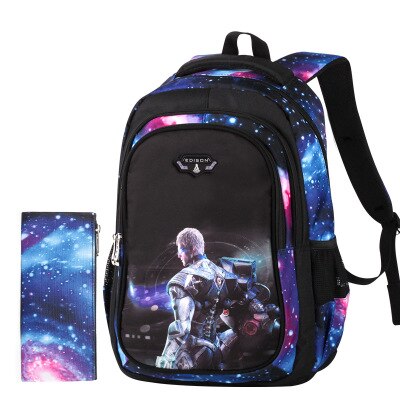 printing schoolbag spiderman