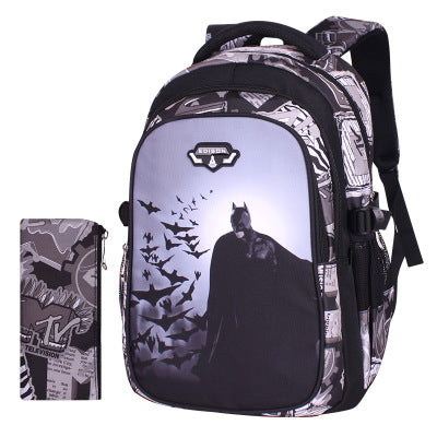 printing schoolbag spiderman