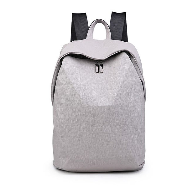 pink Fashion Geometric backpack