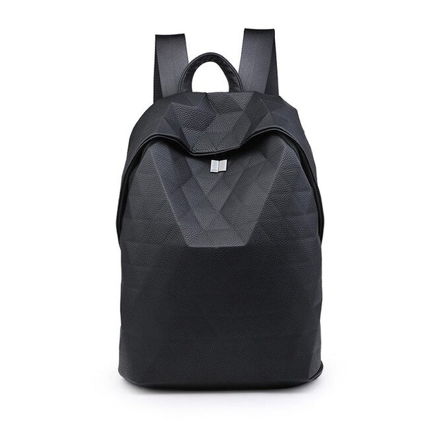 pink Fashion Geometric backpack
