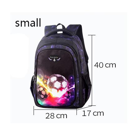 printing schoolbag football