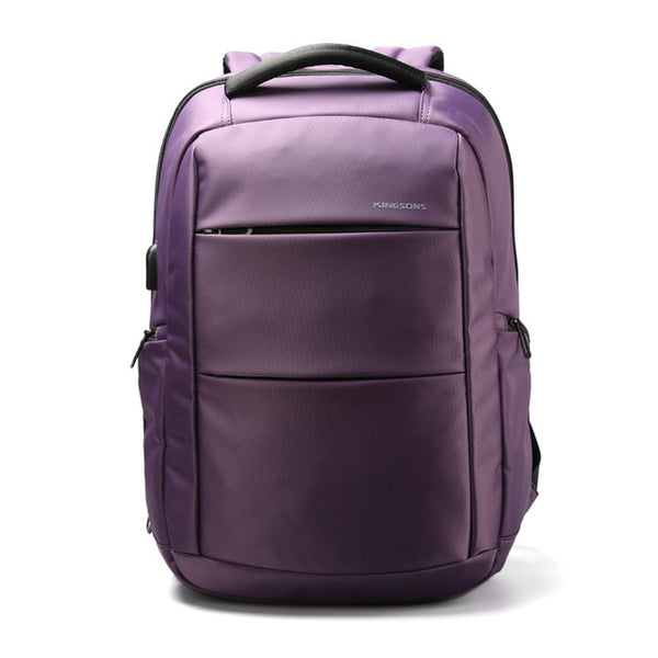 Kingsons External Charging USB Function School Backpack
