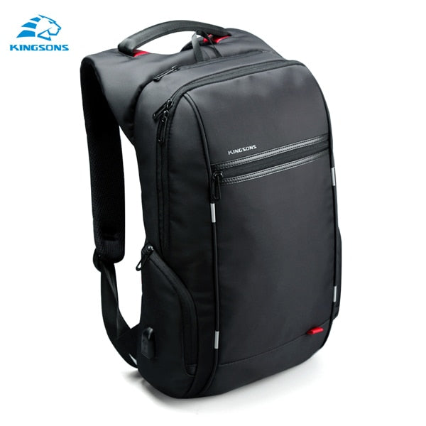 Kingsons USB Charge Anti Theft Backpack