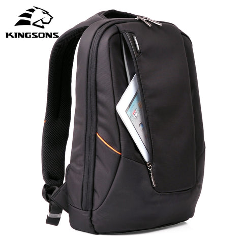 Kingsons Black Laptop Backpack