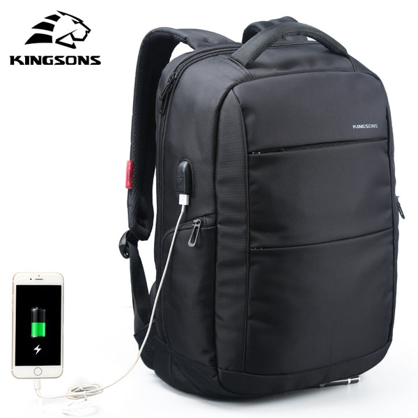Kingsons External Charging USB Function  Backpack