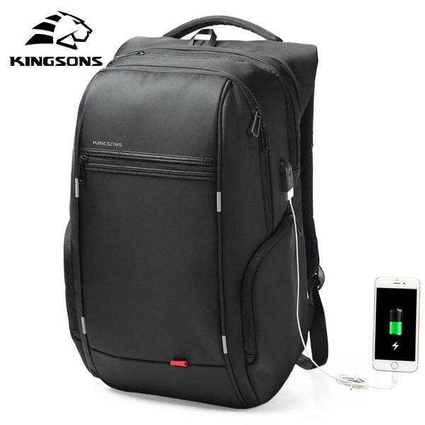Kingsons Multifunction USB Charging  Backpack